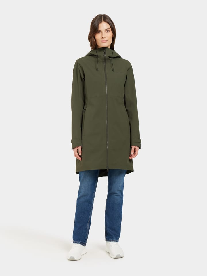 Didriksons Women's Bea Parka 6 Deep Green Didriksons