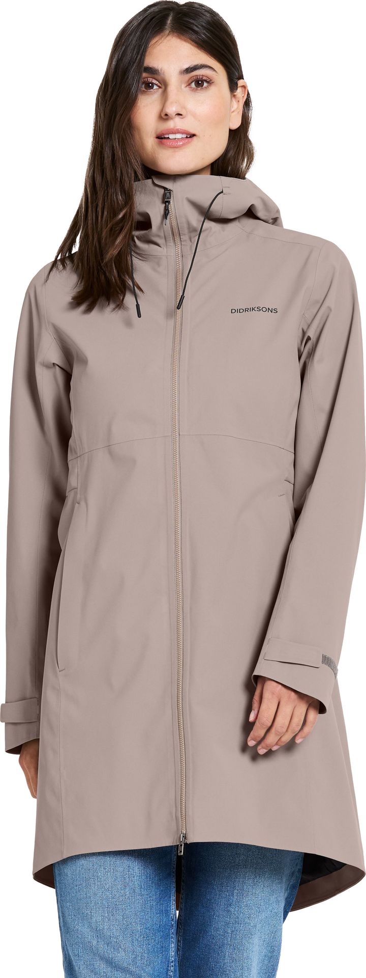 Didriksons Women's Bea Parka 6 Ash Brown Didriksons