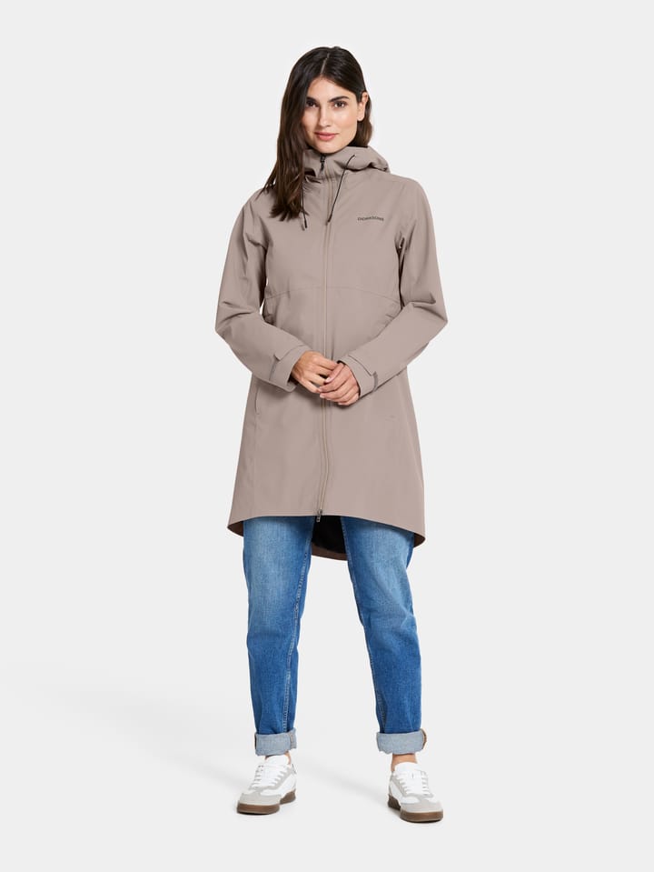 Didriksons Women's Bea Parka 6 Ash Brown Didriksons