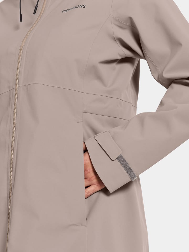 Didriksons Women's Bea Parka 6 Ash Brown Didriksons