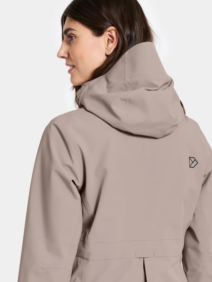 Didriksons Women's Bea Parka 6 Ash Brown Didriksons