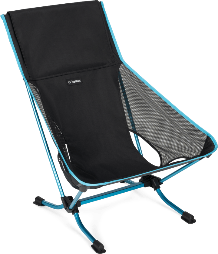Helinox Beach Chair (Re) Black/cyan Blue Helinox