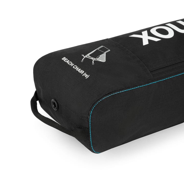 Helinox Beach Chair (Re) Black/cyan Blue Helinox