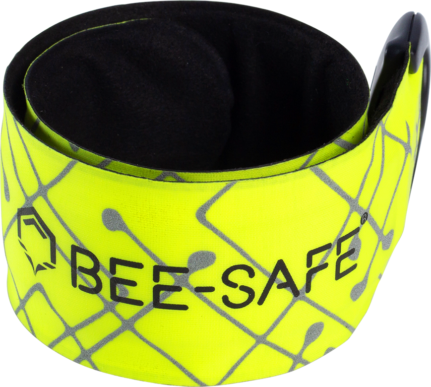 Bee Safe Led Click Band USB Lime