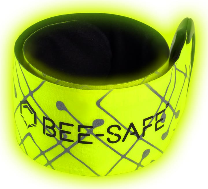 Led Click Band USB Lime Bee Safe