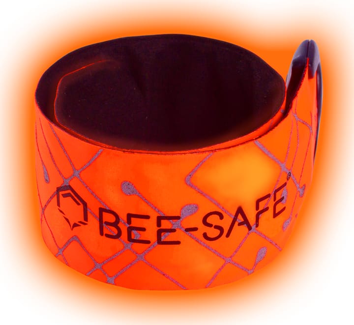 Led Click Band USB Orange Bee Safe