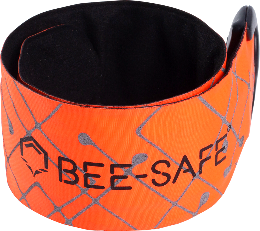 Bee Safe Led Click Band USB Orange