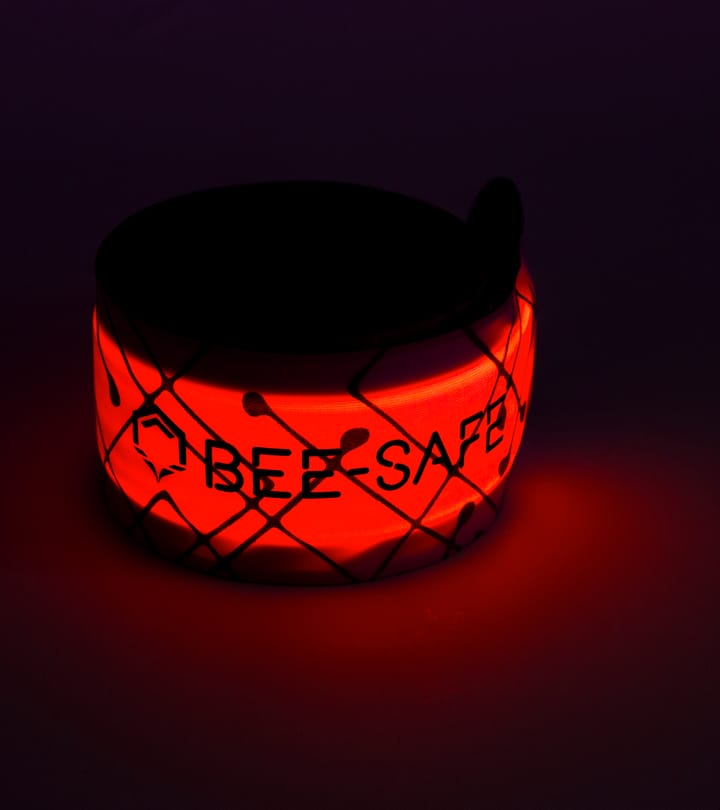 Led Click Band USB Orange Bee Safe