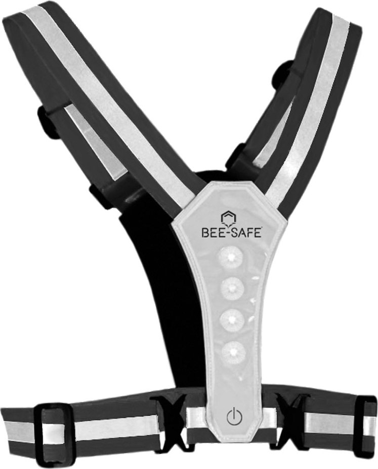Bee Safe Led Harness USB Silver