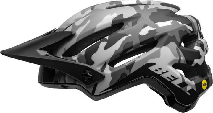 4Forty MIPS Matte/Gloss Black Camo Bell