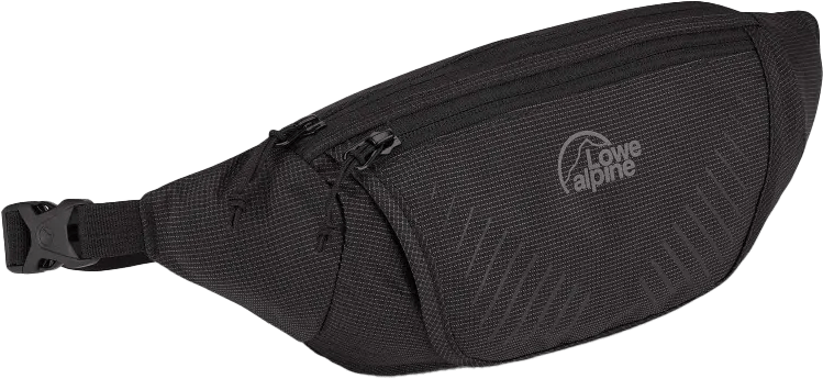 Lowe Alpine 1L Belt Pack Black/Black