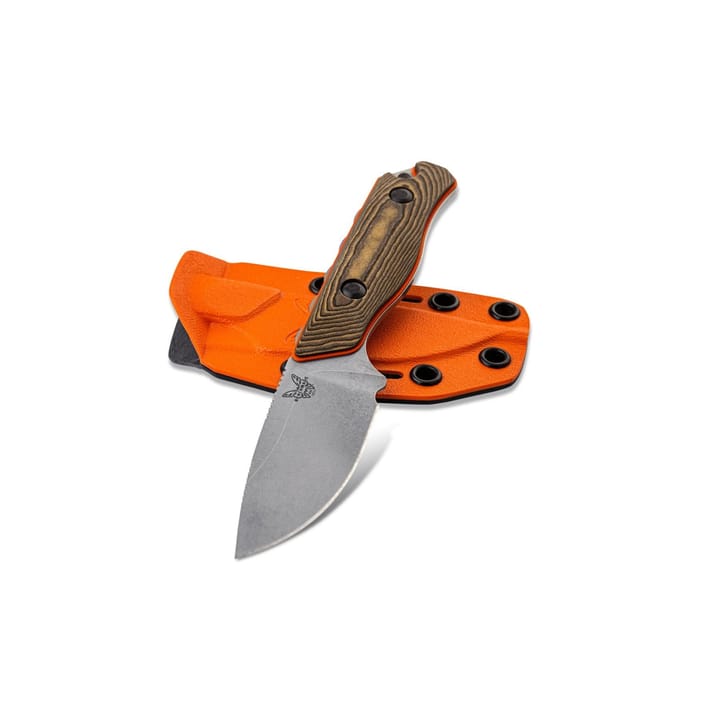 Benchmade Hidden Canyon Hunter With Richlite Handle Orange Benchmade