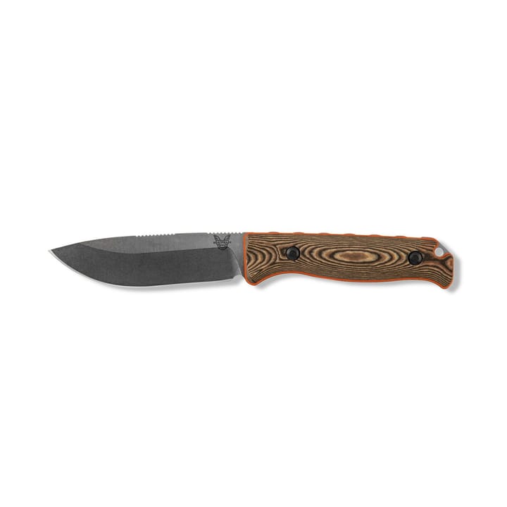 Benchmade Saddle Mountain Skinner With Richlite Handle Orange Benchmade