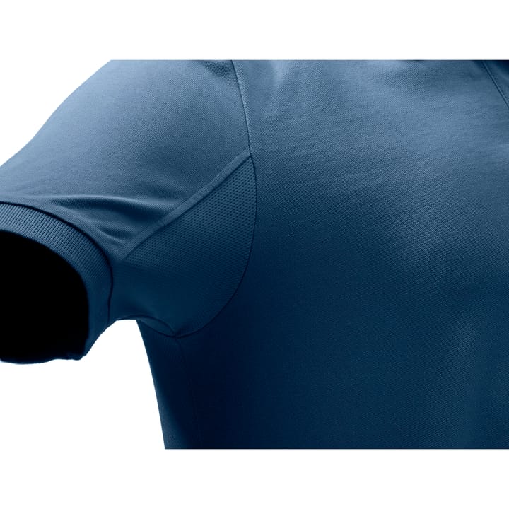 Men's Airmesh Polo Ss Blue Total Eclipse Beretta