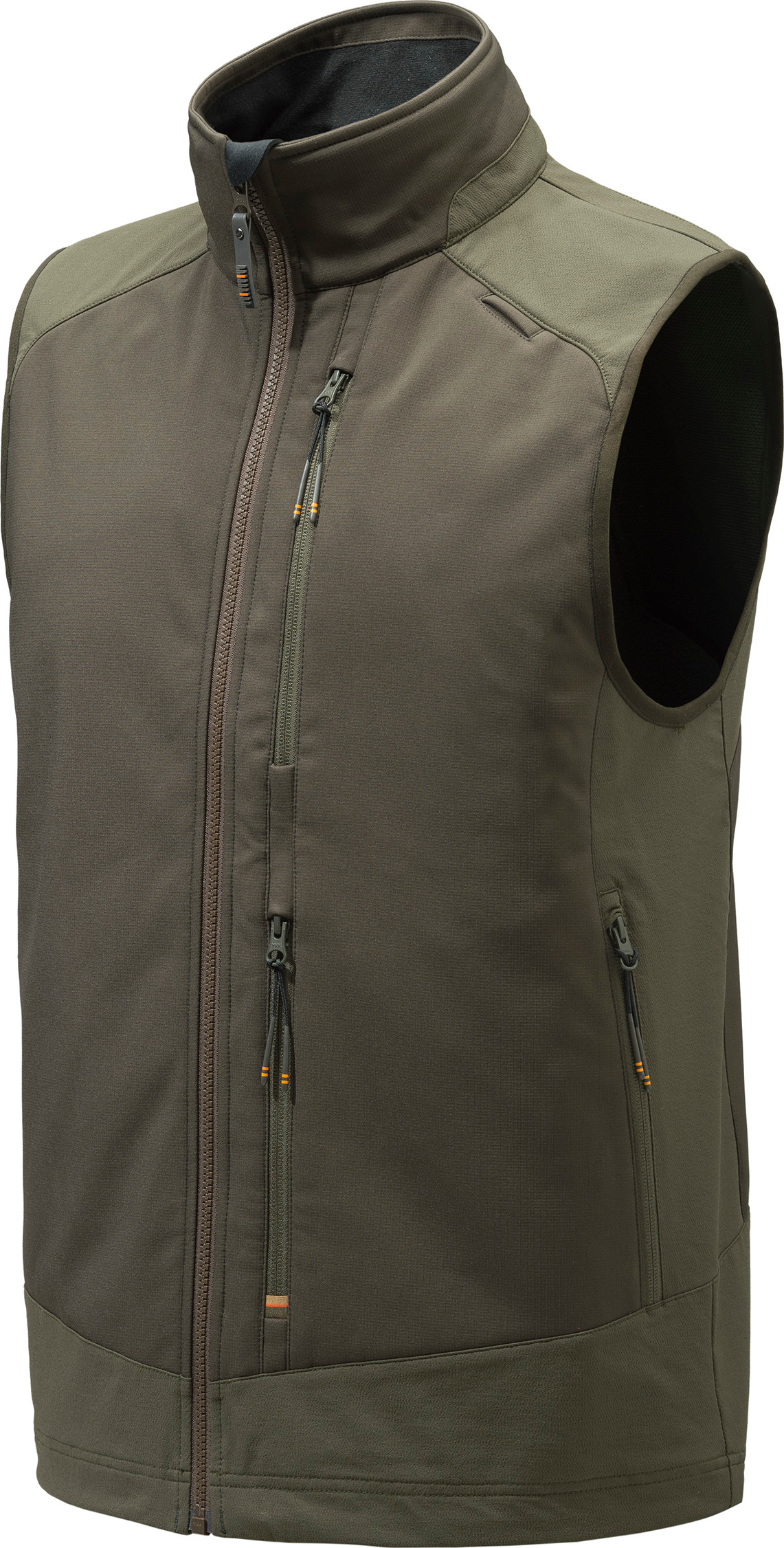 Men's Butte Softshell Vest Brownbark