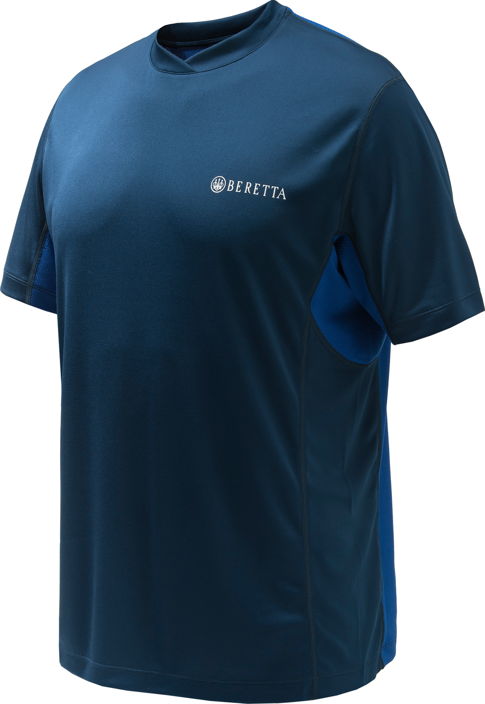 Beretta Unisex Flash Tech T-Shirt Blue Total