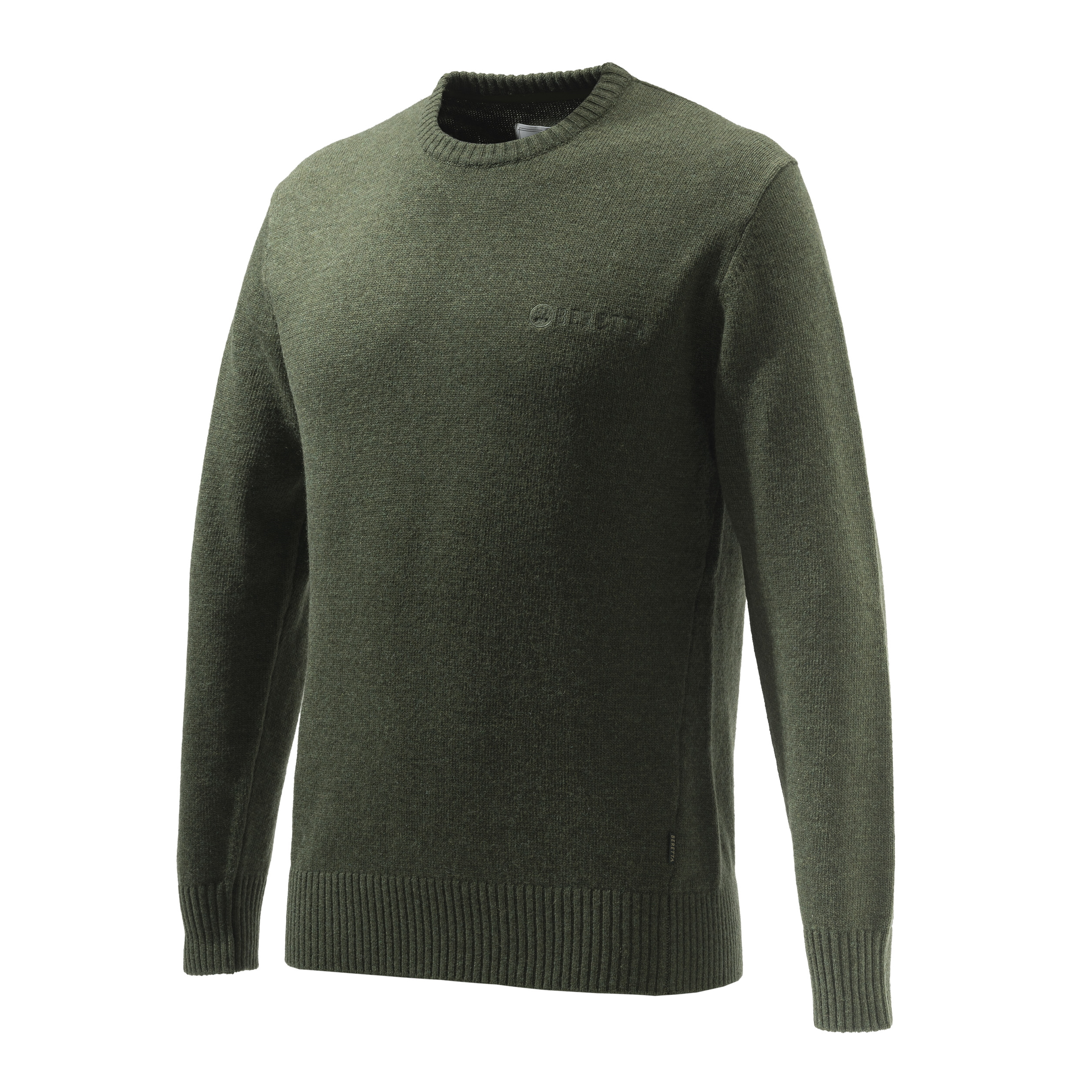Beretta Men's Devon Crewneck Sweater Green S, Green