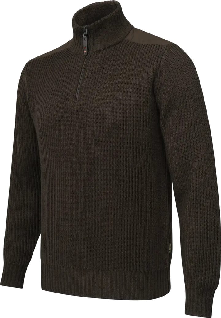 Beretta Men's Dover Half Zip Tech Sweater Brownbark&Moss Beretta