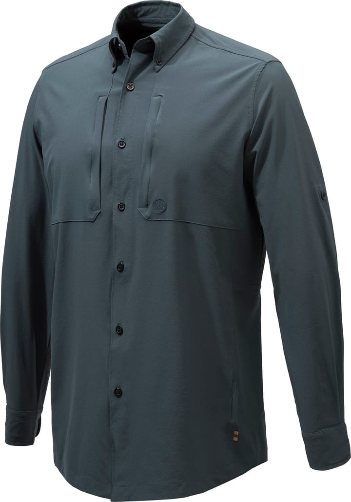 Men's Plain Lightweight Shirt Ebony Beretta