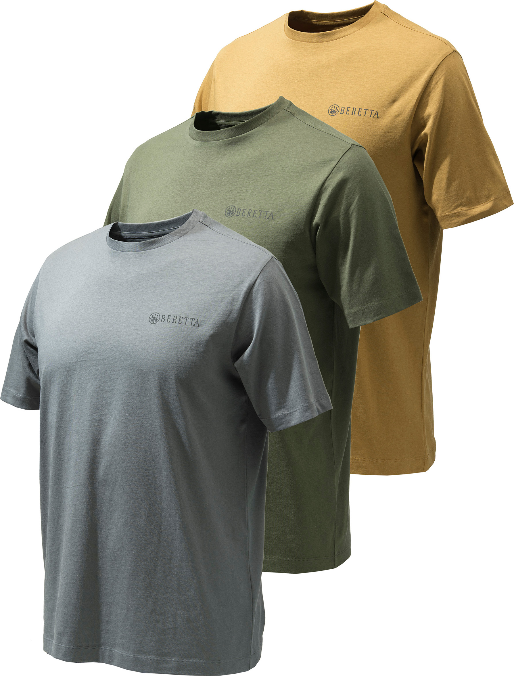 Men’s Set of 3 Corporate TS Coyote Smoked Pearl Green