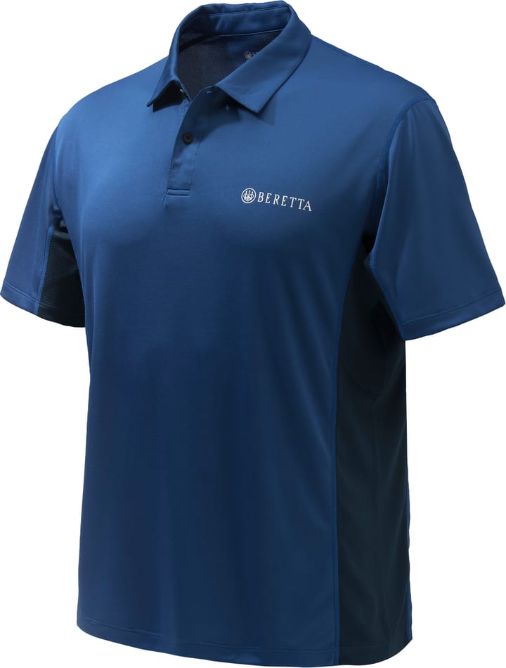 Beretta Unisex Flash Tech Polo Blue Beretta Beretta