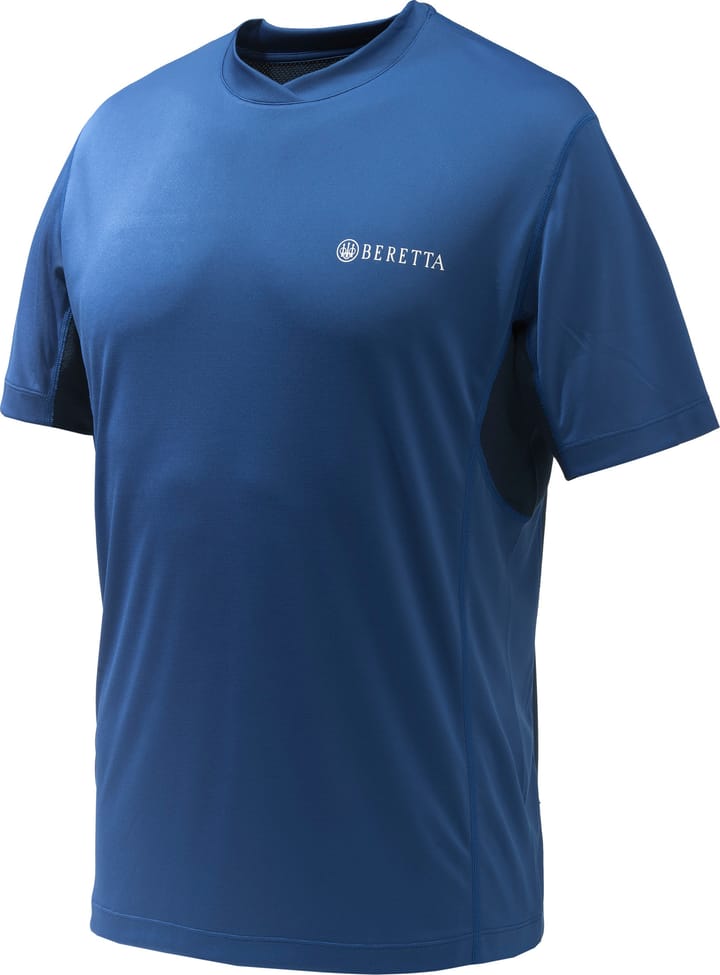 Beretta Unisex Flash Tech T-Shirt Blue Beret Beretta