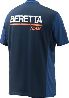 Beretta Unisex Flash Tech T-Shirt Blue Beret Beretta