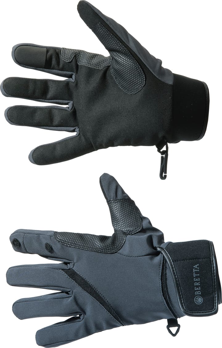 Beretta Wind Pro Shooting Gloves Black/Grey Beretta