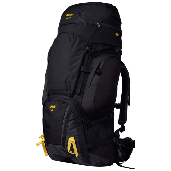 Alpinist Large 130L Black/Waxed Yellow Bergans