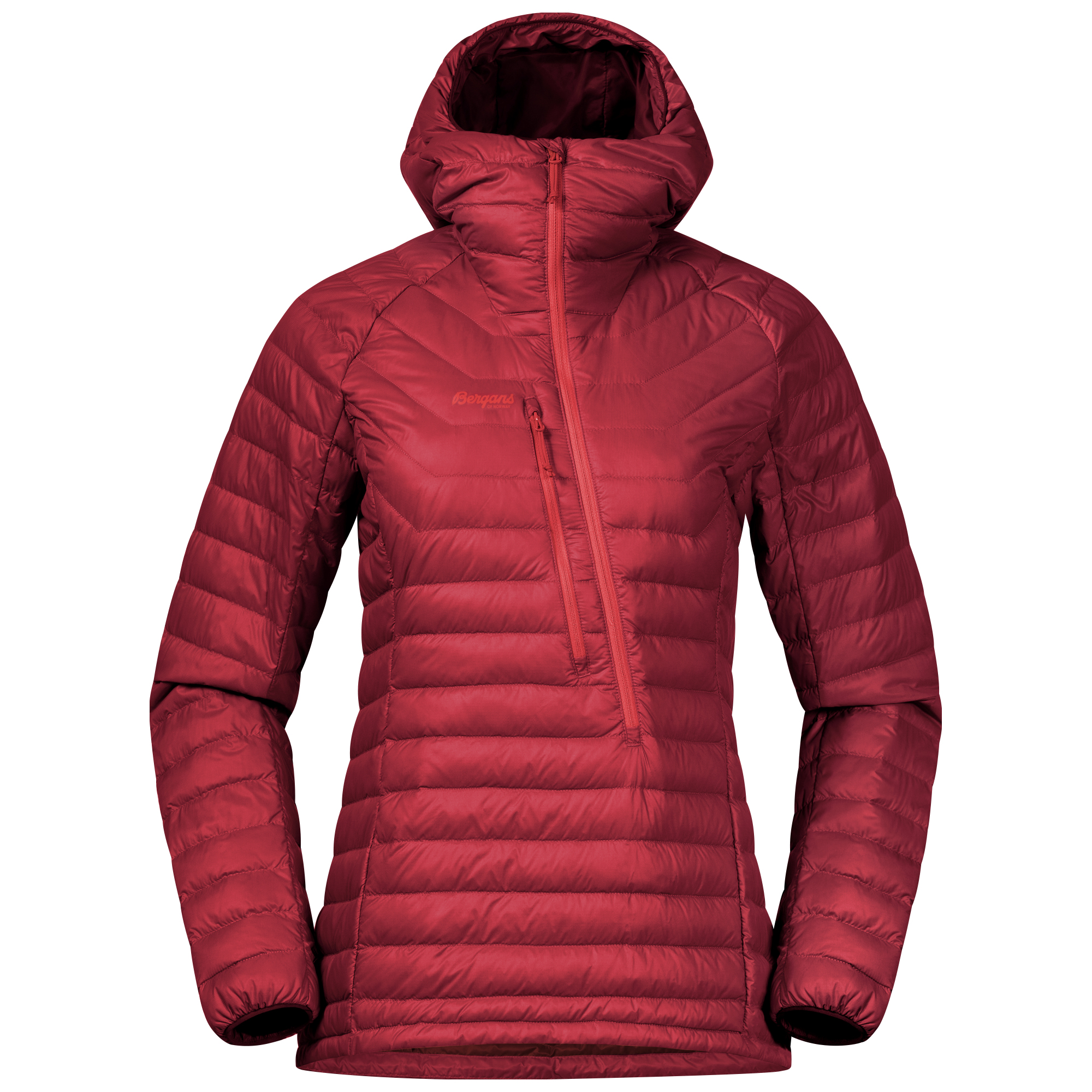 Women's Cecilie Down Light Anorak Dahlia Red/Light Dahlia Red