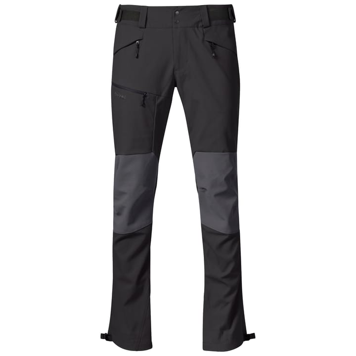 Men's Fjorda Trekking Hybrid Pants Solid Charcoal/Solid Dark Grey Bergans