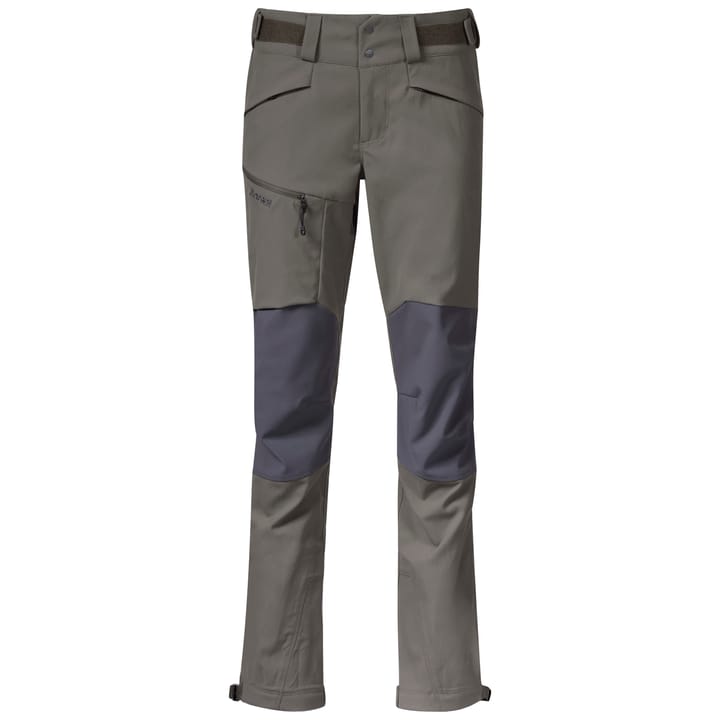 Women's Fjorda Trekking Hybrid Pants Green Mud/Solid Dark Grey Bergans