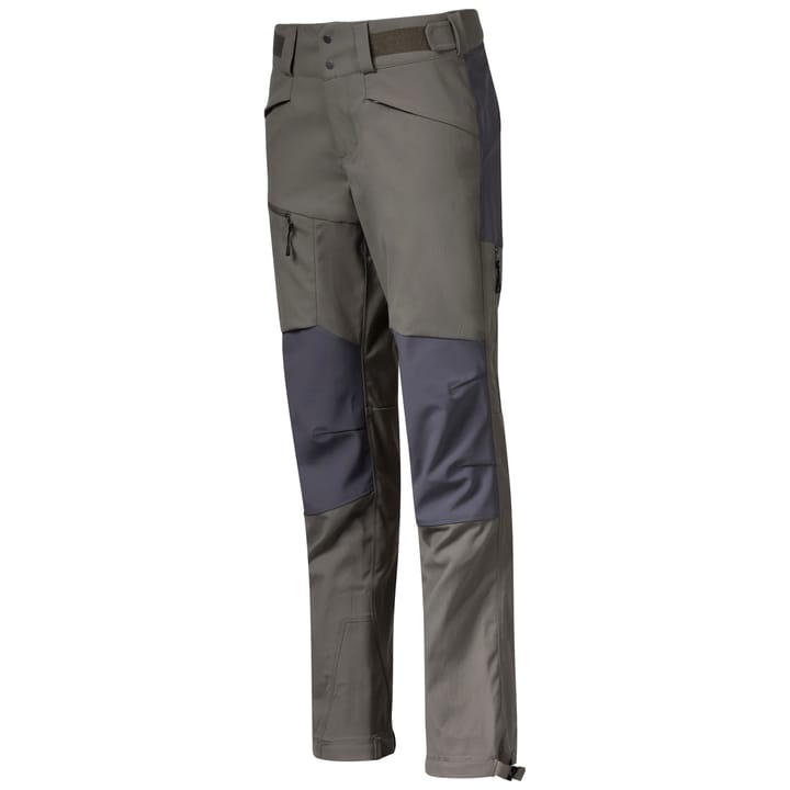 Women's Fjorda Trekking Hybrid Pants Green Mud/Solid Dark Grey Bergans