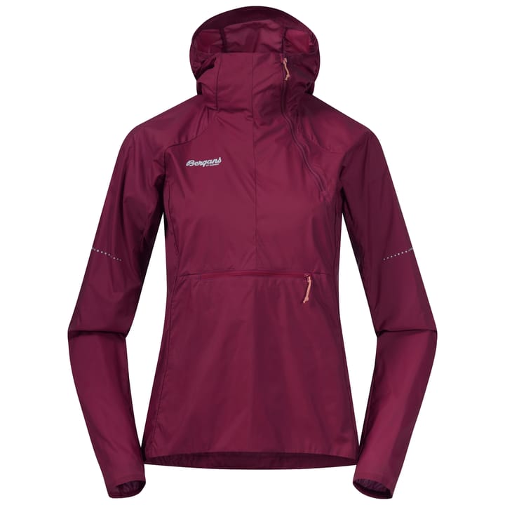 Fløyen Women's Anorak Beetred/Peachpink Bergans