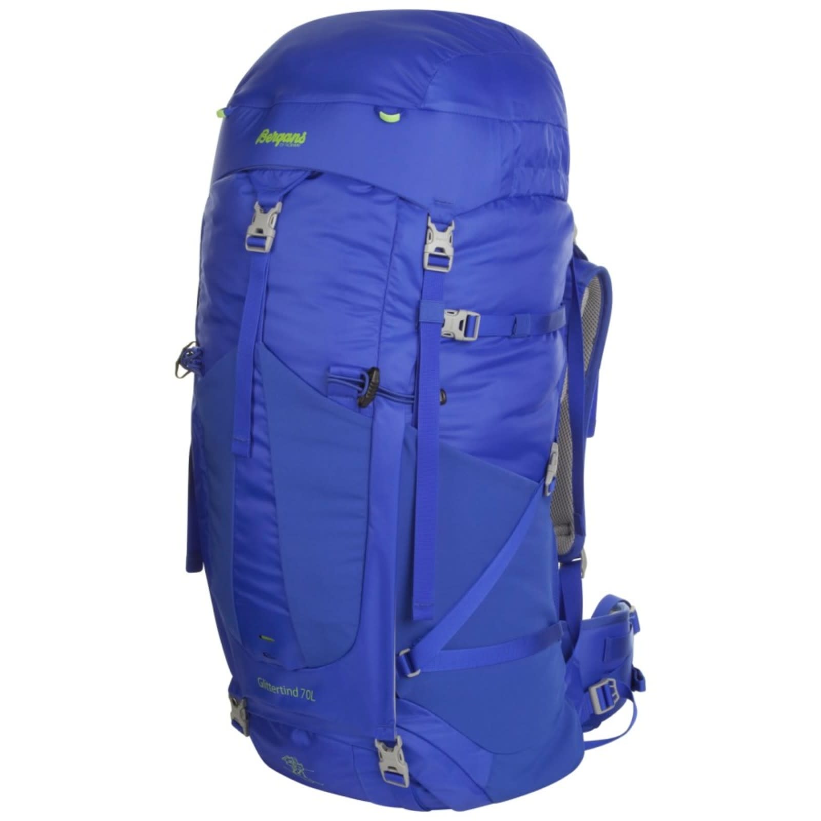 Bergans Glittertind 70L Cobalt Blue/Neon Green