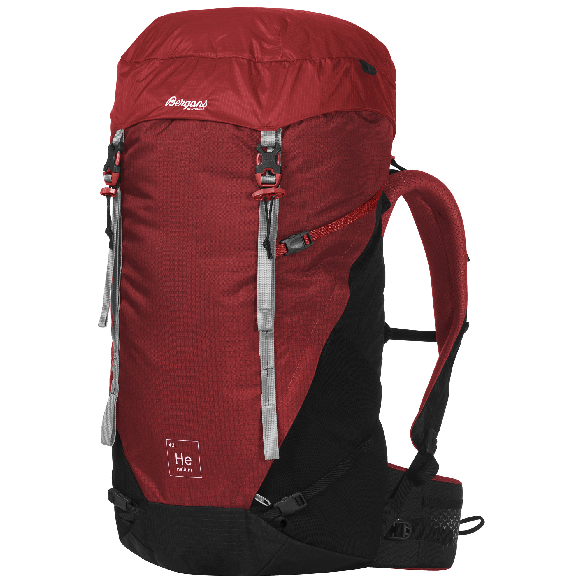 bergans Helium V5 40 Red Sand/Black/Aluminium