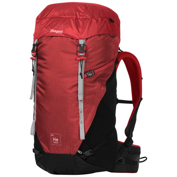 Women's Helium V5 40 Red Sand/Black/Aluminium Bergans