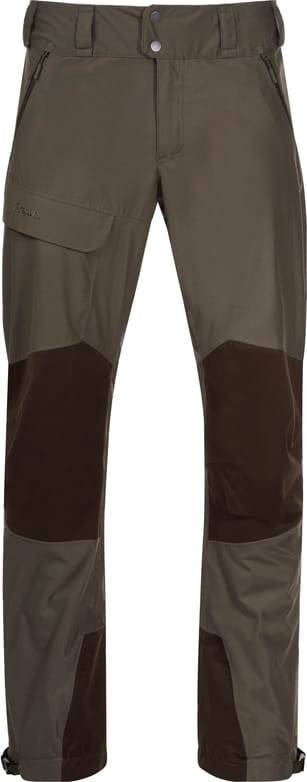 Unisex Hogna V2 2L Pants Green Mud/Dark Wood Brown Bergans