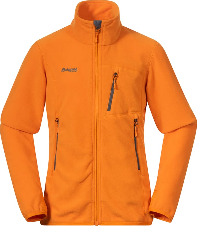 Bergans Juniors' Runde Girl Jacket Cloudberry Yellow Bergans