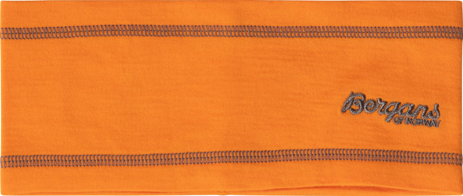 Bergans Juniors' Wool Headband Cloudberry Yellow