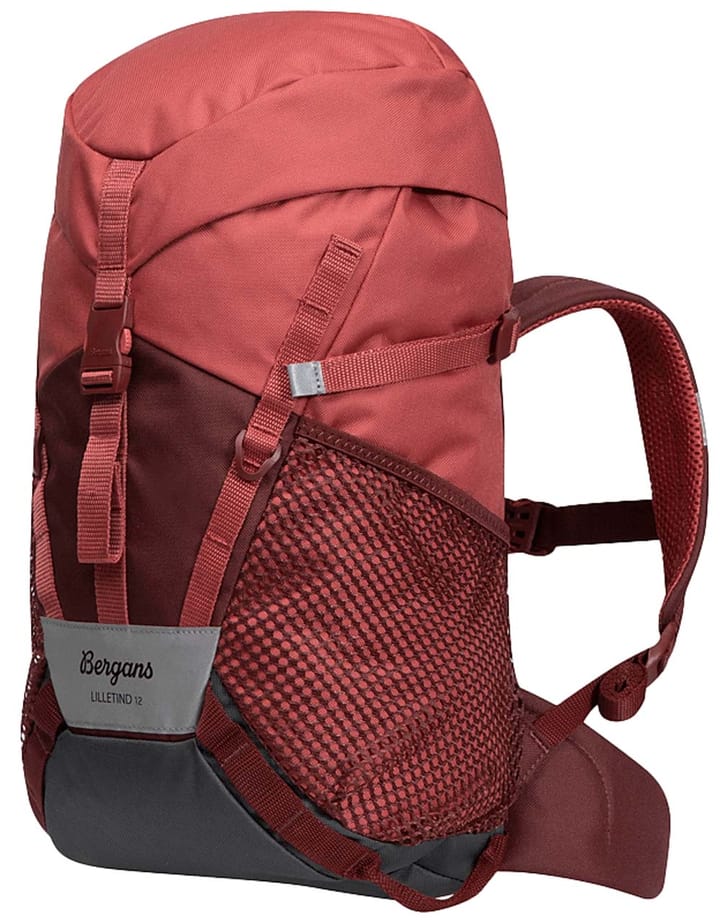 Bergans Kids' Lilletind 12L Rusty Dust/Amarone Red Bergans