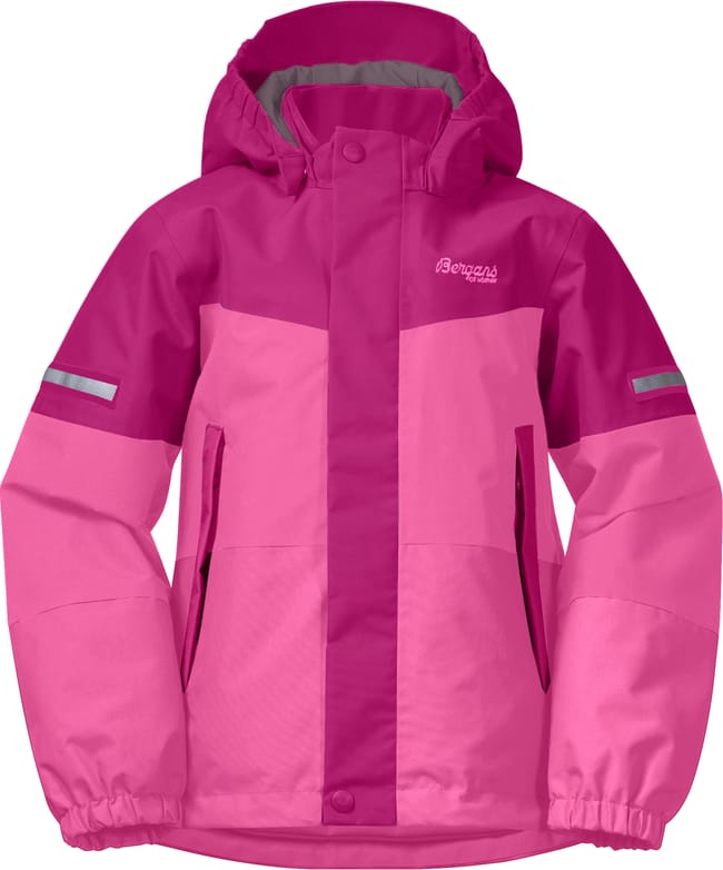 Bergans Kids' Lilletind Insulated Jacket Ibis Rose/Fandango Purple Bergans