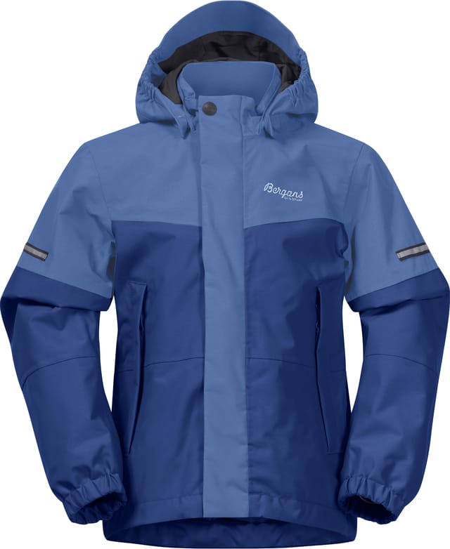 Kids' Lilletind Jacket Dark Riviera Blue/Riviera Blue Bergans