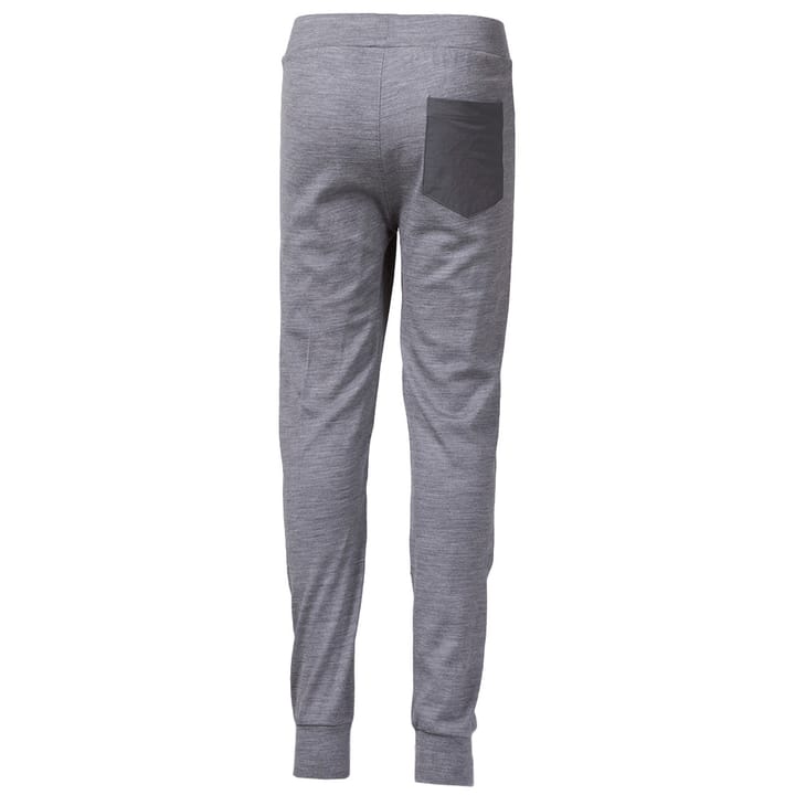 Bergans Kids' Myske Wool Pant Solid Grey Melange/Solid Dark Grey Bergans