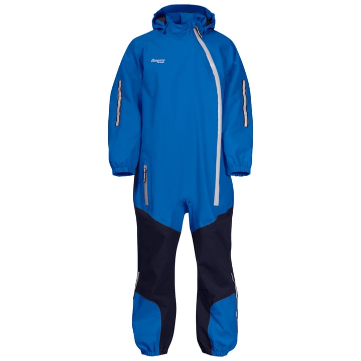 Bergans Kids' Lilletind Coverall Riviera Blue/Dark Riviera Blue Bergans