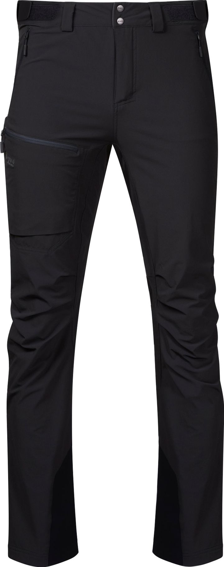 Bergans Men's Breheimen Softshell Pants Black/Solid Charcoal Bergans