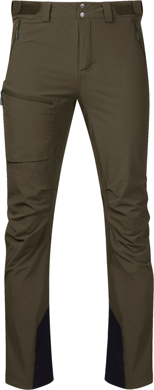 Men’s Breheimen Softshell Pants Dark Green Mud