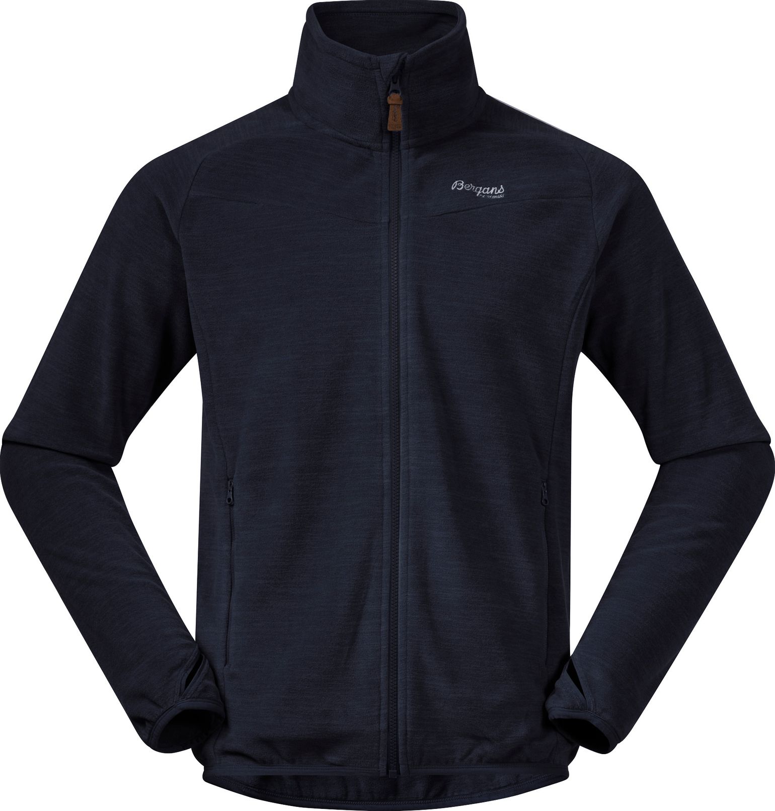 Bergans Men's Hareid Fleece Jacket Nohood Dark Navy