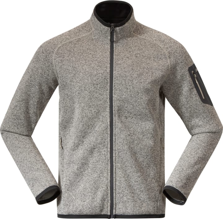 Men's Kamphaug Knitted Jacket Chalk Sand Bergans