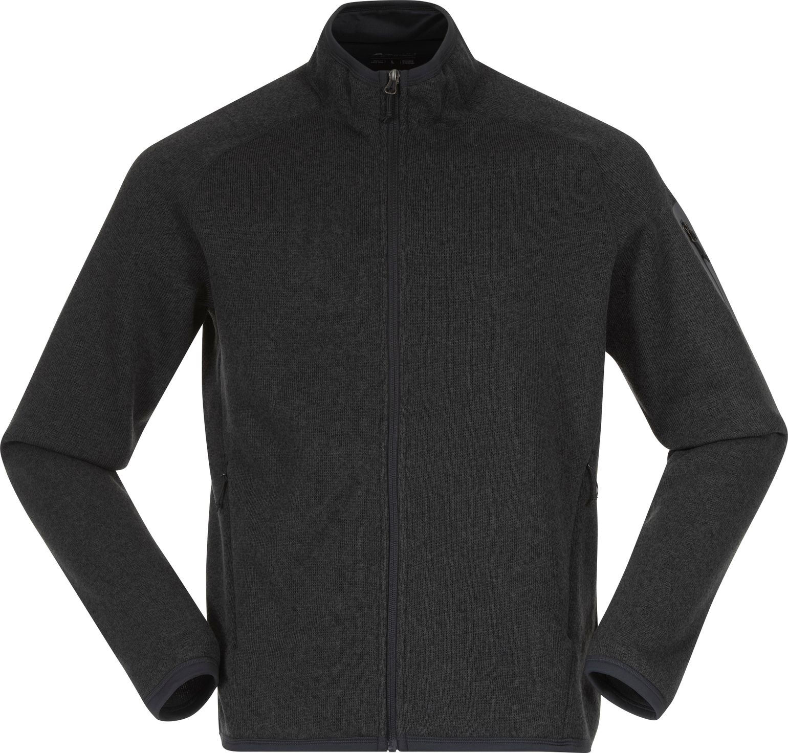 Men's Kamphaug Knitted Jacket Dark Shadow Grey